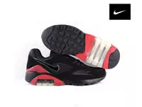 nike air max 180 hommes -black-red